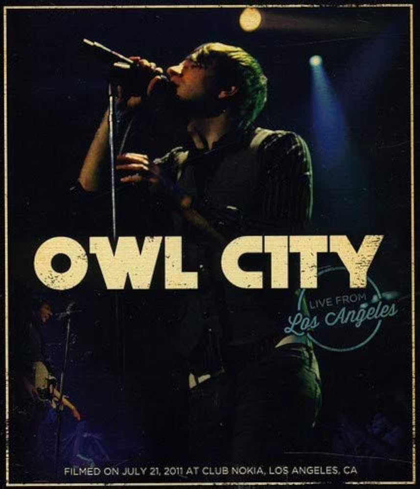 (未使用･未開封品)Owl City: Live from Los Angeles [DVD] Amazon.com: Owl City: Live From Los Angeles [Blu-ray] : Owl